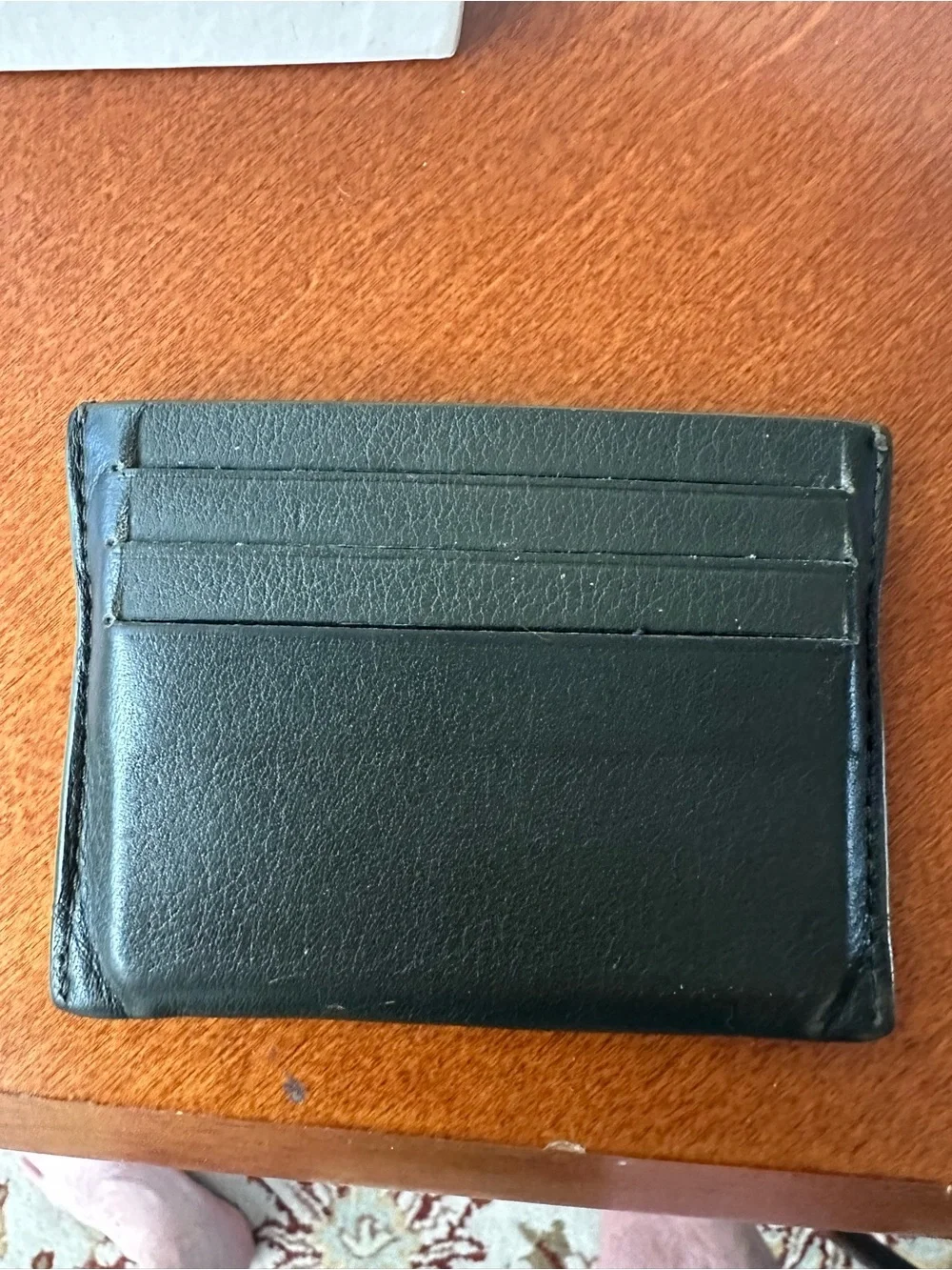 Givenchy Olive Card Holder, 100% authentic, Cowhide leather, original packaging